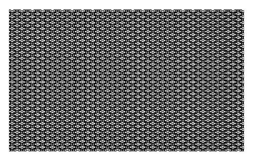 Ambesonne Mudcloth Doormat Geometric Boho Native Mystic Triangles Design Print Decorative Polyester Floor Mat with Non-Skid Backing 30 inch X 18 inch White and Black