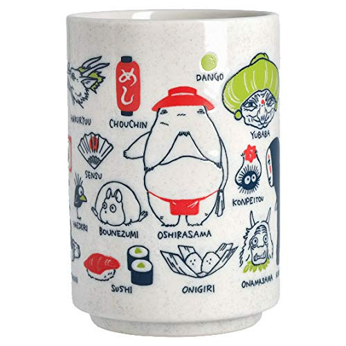 Benelic Spirited Away The Other Side of The Tunnel Japanese Teacup - Official Studio Ghibli Merchandise