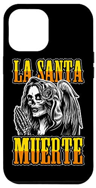iPhone 12 Pro Max La Santa Muerte Praying Angel Dia De Los Muertos Mexican Case