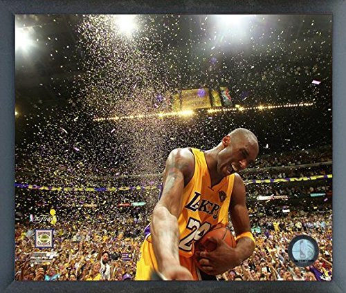 Kobe Bryant NBA Finals Los Angeles Lakers Action Photo -Size 12 inch x 15 inch- Framed Kobe Bryant NBA Finals Los Angeles Lakers Action Photo -Size 12 inch x 15 inch- Framed