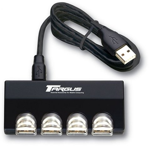 Targus 4-Port USB 1.1 Hub PA055U -Black-