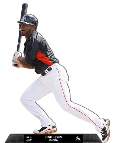 Jose Reyes Miami Marlins StandZ Action Photo Desktop Display