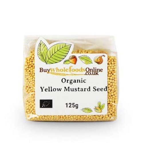 Buy Whole Foods Organic Mustard Seed Yellow -125g- Buy Whole Foods Organic Mustard Seed Yellow -125g-