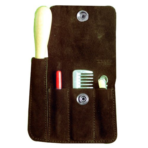 Intrepid International Braiding Kit for Horses Small Brown