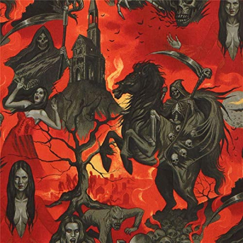 Alexander Henry Midnight Shadows Fire Quilt Fabric By The Yard Alexander Henry Midnight Shadows Fire Quilt Fabric By The Yard