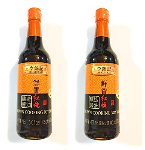 Lee Kum Kee Brown Cooking Soy Sauce 16.9 Fl Oz-2 Pack-????
