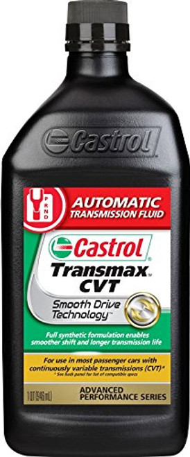 Castrol 06811-6PK Transmax ATF Black CVT Transmission Fluid - 1 Quart, (Pack of 6)