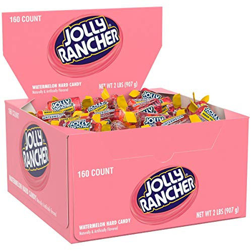 JOLLY RANCHER Hard Candy Watermelon 160 Count -1 Pack-