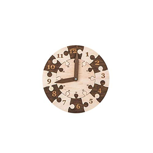 ?New Product? Wooden Toys Colorful Numbers Clock Toy Digital Geometry Cognitive Matching Clock Toy Baby Kids Early Educational Toy Puzzles -Brown- ?New Product? Wooden Toys Colorful Numbers Clock Toy Digital Geometry Cognitive Matching Clock Toy Baby Kids Early Educational Toy Puzzles -Brown-