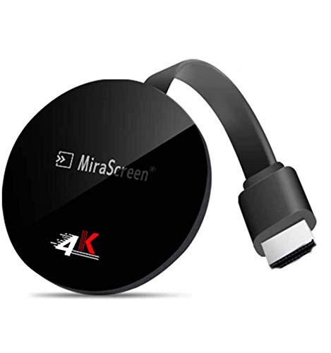 HDMI Wireless Display Adapter 2.4G Miracast dongle for TV 4K Mobile Screen Mirroring Receiver Dongle to TV/Projector Receiver Support Android Mac iOS Windows