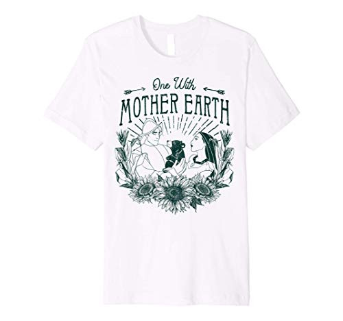 Disney Pocahontas One With Mother Earth Premium T-Shirt Disney Pocahontas One With Mother Earth Premium T-Shirt