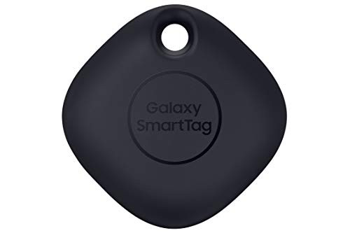 Samsung Galaxy SmartTag Bluetooth Tracker  and  Item Locator for Keys Wallets Luggage Pets and More -1 Pack- Black -US Version-