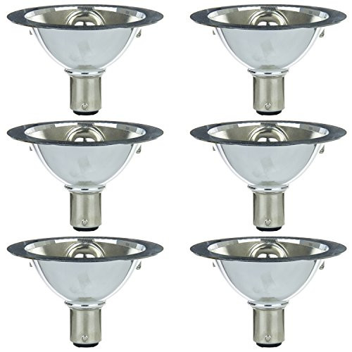 Sunlite 20AR70/FL/12V/6PK Halogen 20W 12V AR70 Aluminum Reflector Floodlight Light Bulbs (6 Pack)