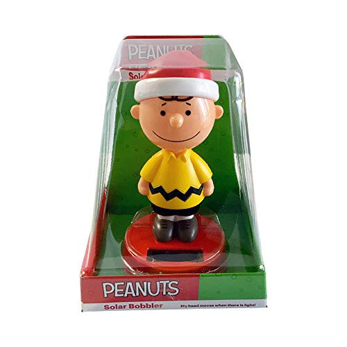 Peanut Solar Bobble Head Christmas Charlie Brown Edition by Magic Power Co Ltd
