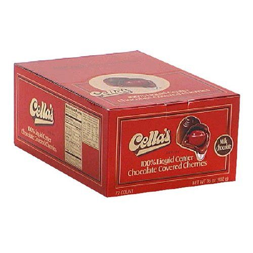 Cellas Chocolate Covered Cherries 72-Count Box