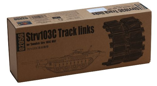 Trumpeter Strv 103 Late Workable Track Link Set -130 Links- -1/35 Scale-