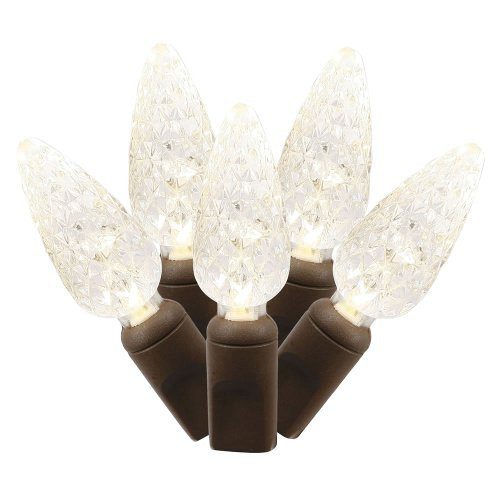Vickerman X4B8101 100LT LED Set C6 EC Set String Lights, 34'