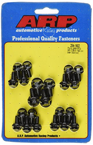 ARP 2541802 Black Oxide Oil Pan Hex Bolt Kit
