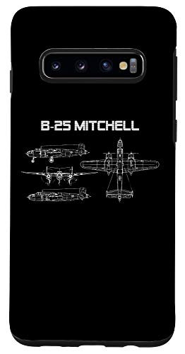 Galaxy S10 B-25 Mitchell WW2 Plane Case