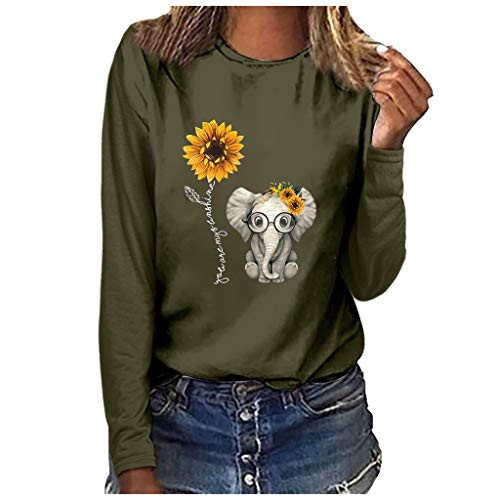 Tunics Tops for WomenWomens Waffle Knit Tunic Blouse Tie Knot Henley Tops Loose Fitting Bat Wing Plain Shirts Green