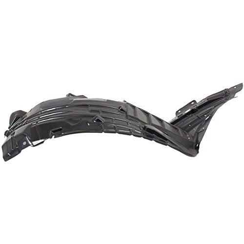 Fender Liner Compatible with 2006-2009 Nissan 350Z Plastic Front Section Front Passenger Side