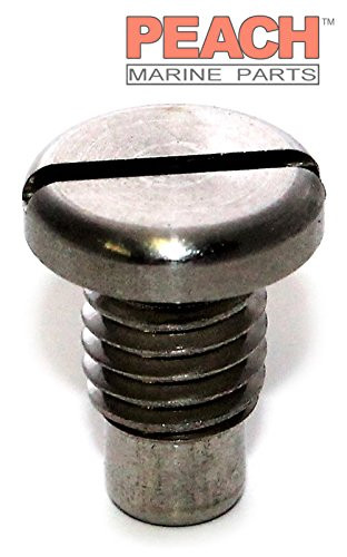 Peach Marine Parts PM-688-45341-10-00 Plug Drain -Lower Unit Screw Magnetic- Replaces Yamaha 688-45341-10-00 688-45341-00-00 90340-08M02-00 Sierra 18-2374 Mallory 9-72652 Made by Peach Ma