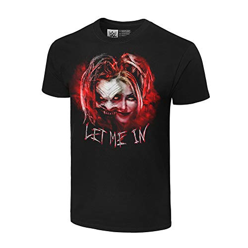 WWE Authentic Wear The Fiend  and  Alexa Bliss Let Me in T-Shirt Black Extra Large