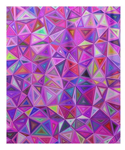 Pink Triangle Background Abstract Jigsaw Puzzle 300 Pieces Puzzle for Kids and Adult
