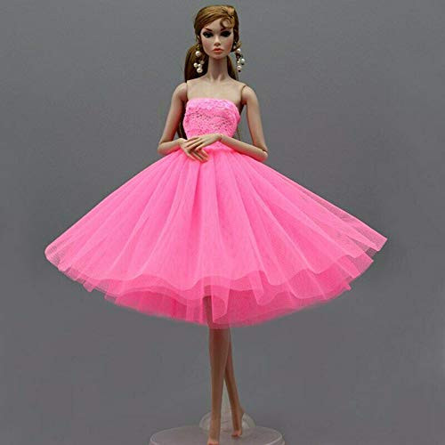 For Barbie Ballet Tutu Fits Barbie Ballerina For Barbie Doll Clothes Girls Valentines Gift