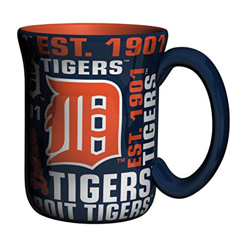 MLB Detroit Tigers Sculpted Spirit Mug 17-ounce