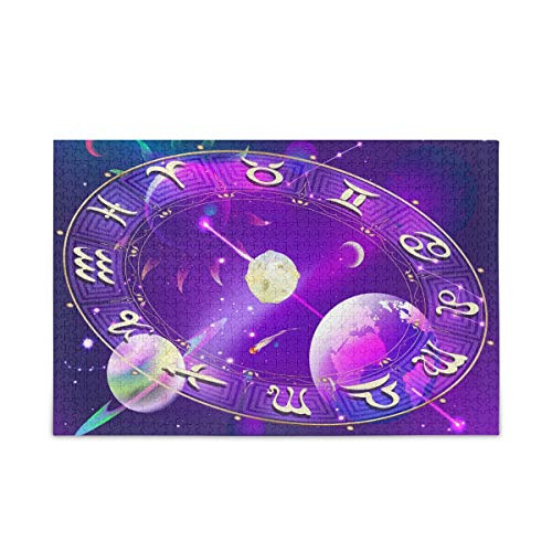 Horoscope Zodiac Circle Puzzle 500 Piece Jigsaw Puzzle Adult  Jigsaw Puzzle-Ca-