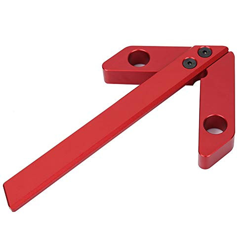 Woodwork Measuring Tool Round Heart Ruler 45/90 Degrees Carpenter Center Measuring Tool Measuring Tool Right Angle Clamps for Measuring