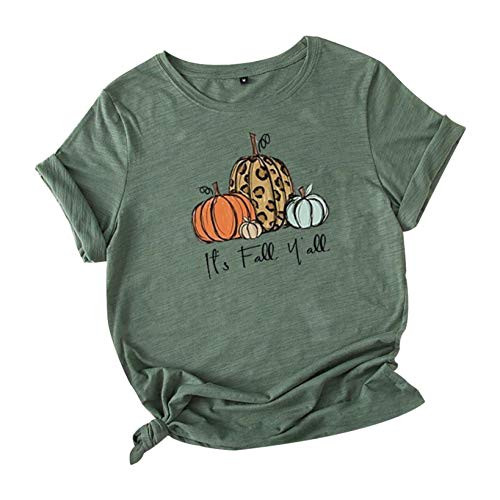 t Shirts for Women Cute Gibobby Women Teen Girls Funny Graphic T Shirt I Gotta Good Heart But This Mouth Letter Printed Tees Tops Green