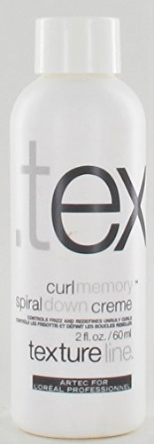 Artec Texture Line Curl Memory Spiral Down Creme TRAVEL SIZE 2oz