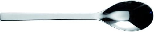 Alessi Colombina 5-1/4-Inch Tea Spoon, 18/10 Stainless Steel Mirror Polish, Set of 6