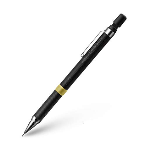 Automatic mechanical pencil yellow circle 0.3m comic writing pencil 1 pack