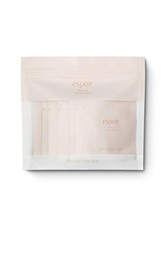 ESPOIR Pre Face Tissue Toner - 5-Seconds Skin Recharging by Removing Flaky Dead - Protection Line for Sensitive Skin - Hypo-Allergenic Pore Care