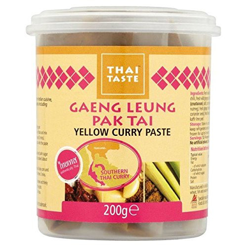 Thai Taste Southern Yellow Curry Paste - 200g