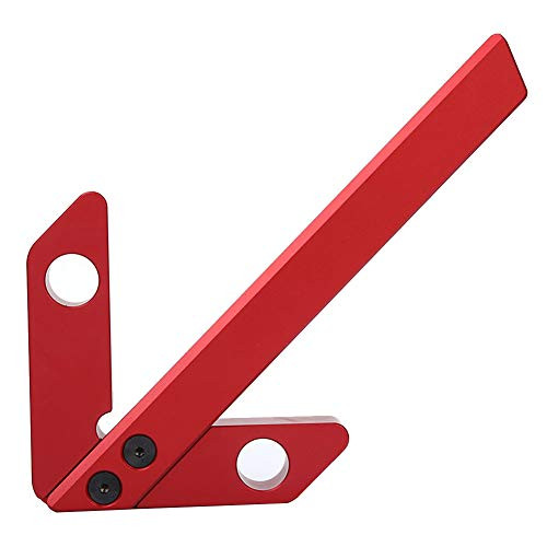 Line Gauge Center Finder Measuring Tool Right Angle Line Gauge Carpenter Ruler Line Gauge Right Angle Clamps for Measuring