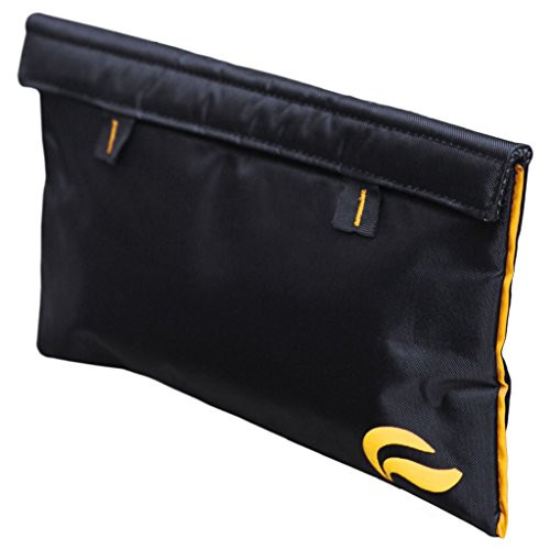 Skunk Mr Slick Smell Proof Bag 11 inchx6 inch -Black/Yellow-
