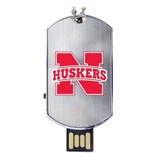 Nebraska Cornhuskers Flash Tag USB Drive 16GB