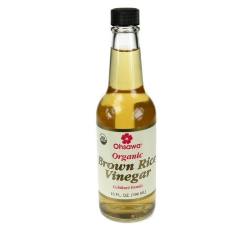 Ohsawa Organic Brown Rice Vinegar - Macrobiotic Vegan and Gluten-Free - 10 OZ.