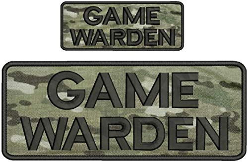 inchGame Warden inch Patches 4x10 and 2x5 Hook