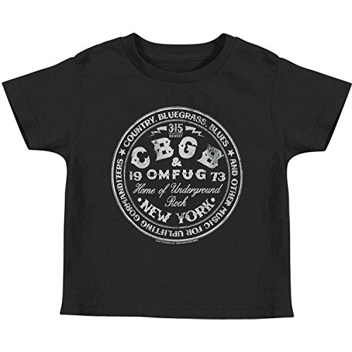 CBGB Little Boys Circle Childrens T-Shirt 3T Black