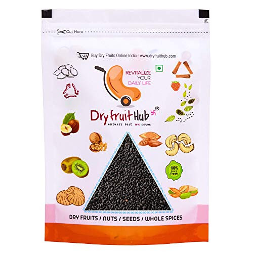Dry Fruit Hub Sabja Seeds 400gms sabja Seeds for Tukmariya Basil Seeds