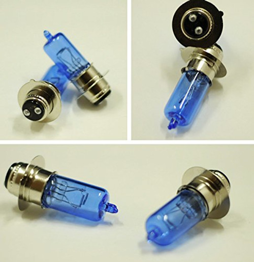 Xenon HID Hyper H6 Headlight Blue/White Bulbs Lights for Honda ATV TRX450R 04-05-06-07-08