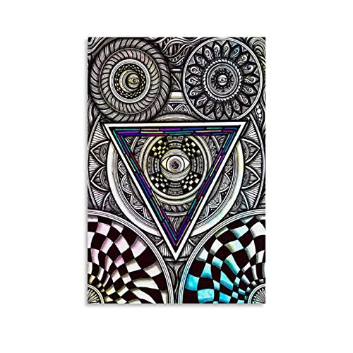 tongton Triangle Poster Abstract Art Canvas Art Poster and Wall Art Picture Print Modern Family Bedroom Decor Posters 16x24inch-40x60cm- tongton Triangle Poster Abstract Art Canvas Art Poster and Wall Art Picture Print Modern Family Bedroom Decor Posters 16x24inch-40x60cm-