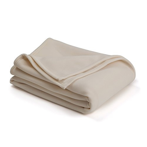 Vellux The Original Blanket - Full/Queen, Soft, Warm, Insulated, Pet-Friendly, Home Bed & Sofa - Ivory