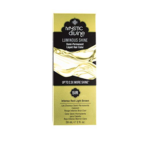 5IR Intense Red Light Brown Demi-Permanent Liquid Hair Color