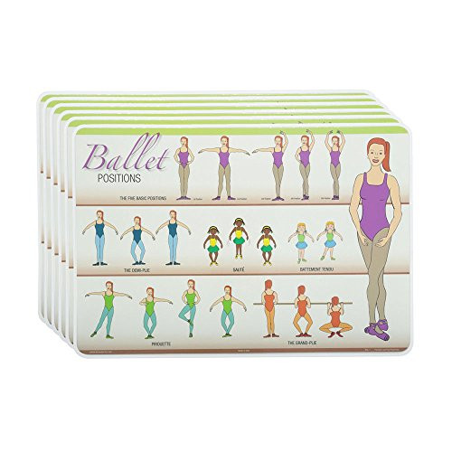 M. Ruskin Company Ballet Placemat Set of 6